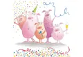 Produktbild: Ambiente® Papierserviette Partytime, (20 St), 20 Stück