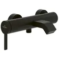 Produktbild: Villeroy und Boch Dawn Einhebel-Badewannenarmatur TVT106501152K5 mit Umsteller, Rückflussschutz, Wandmontage, matt black