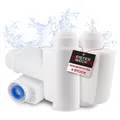 Produktbild: MEISTERZWECK4U - 4 Stück Ersatz Wasserfilter für Siemens EQ-Series, Bosch