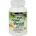 Produktbild: Natures Plus Adult`s Ear, Nose & Throat- 60 Lozenges cherry-berry flavor