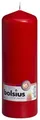 Produktbild: Bolsius Stumpenkerze rot, Höhe 20 cm, Ø 6,8 cm Kerze Dekokerzen