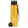 Produktbild: Trinkflasche 1l “uberBottle“ crystalClear +Sieb - BPA-Frei - Wasserflasche fü...
