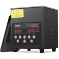 Produktbild: VEVOR 2 L Ultraschallreiniger 60 W digitales Ultraschallreinigungsgerät mit Schonmodus & verbesserter Entgasung, 40 kHz industrieller Schmuckreiniger mit Heizung & Timer, für Brillen Uhren Schwarz