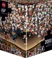 Produktbild: 4001689086602 Puzzle 2000 elementów. Szalona orkiestra + plakat Heye