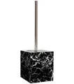 Produktbild: Sanilo WC-Reinigungsbürste Marmor Schwarz, modern & stylish, WC-Bürste mit auswechselbarem Bürstenkopf