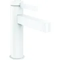 Produktbild: hansgrohe Finoris Einhebel-Waschtischarmatur 110 mit Push-Open Ablaufgarnitur, Ausladung 139 mm, 76023700, Farbe: weiss matt