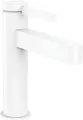 Produktbild: hansgrohe Waschtischarmatur Finoris, Wasserhahn Bad mit Auslauf Höhe 110 mm, mit Push-Open Ablaufgarnitur, Badarmatur wassersparend, Mattweiß