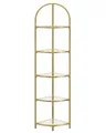 Produktbild: Eckregal 5 Ebenen, Bücherregal, Pflanzenregal, Standregal, Badezimmerregal, A...