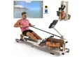 Produktbild: VOWVIT Rudergerät Klappbares Wasserrudergerät mit immersiver Trainingserfahrung (1-tlg), Bluetooth-Display, 98 % vormontiert, belastbar bis 160 kg