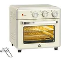 Produktbild: HOMCOM Minibackofen mit Umluft 20L Backblech Grillrost Krümelblech 5 Modi Metall