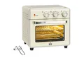 Produktbild: HOMCOM Minibackofen 5-in 1 Mini Ofen inkl. Backblech Set, Frittierkorb, Krümelblech, Cremeweiß 36 x 37,7 x 34,5 cm