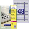 Produktbild: 4800er Multipack Avery-Zweckform L6009-100 Typenschild-Etiketten 45.7 x 21.2 mm