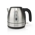 Produktbild: Nedis KAWK300EAL, 1 l, 2150 W, Aluminium, Edelstahl, Wasserstandsanzeige, Drahtlos