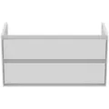 Produktbild: Ideal Standard Connect Air Möbelwaschtischunterschrank, 1000x440x517mm, 2 Auszüge, E0821B2, Farbe: Weiß glänzend / weiß matt