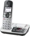 Produktbild: Panasonic KX-TGE520 - Schnurlostelefon - Anrufbeantworter mit Rufnummernanzeige - DECT\GAP - Schwarz, Silber (KX-TGE520GS)
