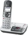 Produktbild: Panasonic KX-TGE520 Schnurlostelefon Anrufbeantworter mit Rufnummernanzeige DECT\GAP Schwarz Silber (KX-TGE520GS)