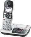 Produktbild: Panasonic KX-TGE520GS Silber-Schwarz Schnurlostelefon Große Tasten BRANDNEU