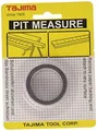 Produktbild: Tajima selbstklebender Aufkleber metrische Skala Maßband Pit20 Pit20Bl F S W