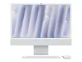 Produktbild: Apple iMac MWUU3D/A Silber 61cm(24'') M4 10-Core Chip, 10-Core GPU, 16GB Ram, 256GB SSD