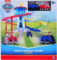 Produktbild: Paw Patrol Race & Rescue Tower Spielset - Paw Patrol Race Track