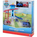 Produktbild: PAW Patrol Race & Rescue Tower  Spielset- Mit 2 Fahrzeugen
