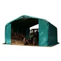 Produktbild: Weideunterstand 6x6 m PVC Plane 2300 N - für Erduntergrund