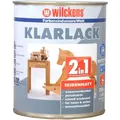 Produktbild: Wilckens Klarlack 2in1 seidenmatt 750 ml geeignet für Kinderspielzeug
