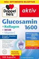 Produktbild: Doppelherz Glucosamin 1600 + Kollagen + MSM + Hyaluron 100 Kapseln XXL Pack