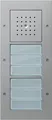 Produktbild: Gira 126865 Türstation AP 6fach, Türkommunikations-Systeme, Aluminium