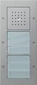 Produktbild: Gira 126865 Türstation AP 6fach, Türkommunikations-Systeme, Aluminium