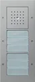 Produktbild: Gira 126865 Türstation AP 6fach, Türkommunikations-Systeme, Aluminium