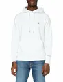 Produktbild: Calvin Klein Herren Sweatshirt Ck Essential mit Kapuze, Weiß (Bright White), XL