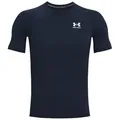 Produktbild: Under Armour® Kompressionsshirt HG Armour Comp SS mit Netzstoff-Einsätzen unter den Armen und am Rücken blau L