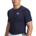 Produktbild: Under Armour HeatGear SS Compression Shirt Marine Large Herren