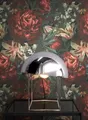 Produktbild: NEWROOM Vliestapete Rot Blumen Rosen Floral Romantisch Wohnzimmer Schlafzimmer