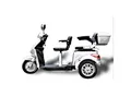 Produktbild: ECO ENGEL 503, Zweisitzer Elektroroller / Seniorenmobil, 25 km/h mit 20 Ah Li-io Akku, Silber