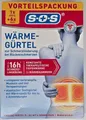 Produktbild: SOS Wärmegürtel zur Schmerzlinderung bei Rückenschmerzen 1x Gürtel + 6x Pads NEU