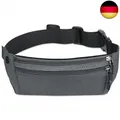 Produktbild: MYCARBON Bauchtasche Gürteltasche Flach Reisen Sport Hüfttasche RFID 100% D