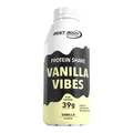 Produktbild: Best Body Nutrition Protein Shake RTD – 6 x 500ml Vanilla Vibes – 39g Protein pro Flasche – Trinkfertige Eiweißshakes – wenig Fett, ohne Zuckerzusatz – Ideal für unterwegs