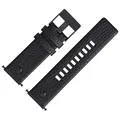 Produktbild: Diesel Uhrenarmband 24mm Leder Schwarz - DZ-7291