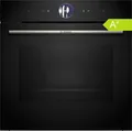 Produktbild: Bosch Dampfbackofen Serie 8 HSG7361B1 Schwarz 60cm AirFry 71L  Einbau