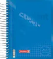 Produktbild: BRUNNEN Collegeblock Premium Student Colour Code | A6, kariert, 120 Blatt, azur