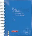 Produktbild: BRUNNEN Collegeblock Collegeblock Student Premium Colour Code A6 5 mm kariert Deckblatt: az