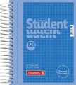 Produktbild: BRUNNEN Collegeblock Premium Student A6 kariert blau