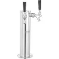 Produktbild: VEVOR Bier‑Tower Zapfsäule – Doppeltap Kegerator Kit & A‑System Fassadapter