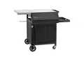 Produktbild: BBQ-Toro Servierwagen Grillwagen 100 x 73 x 91 cm, Schwarz, Grilltisch, Beistelltisch