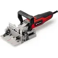 Produktbild: Flachdübelfräse Te-bj 900 (900 W, 20 Mm Frästiefe, Stufenlose Winkel-/höheneinstellung, 6-stufige Tiefenverstellung, Staubfangsack, Inkl. 100 Mm Fräsblatt) - Einhell