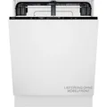 Produktbild: AEG Vollintegrierter 6000 Geschirrspüler, 60cm Spülmaschine, kraftvolle Reinigung mit 3x besserer Sprühabdeckung & viel Platz, 44dB, LightOnFloor, verbrauchsbasierte Zeitauswahl, QuickLift, GI620B2SC