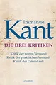 Produktbild: Die drei Kritiken - Kritik der reinen Vernunft. K... | Buch | Zustand akzeptabel