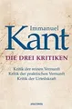 Produktbild: Die drei Kritiken - Kritik der reinen Vernunft. Kritik d... | Buch | Zustand gut